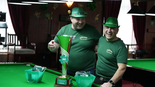 Das einzige Snookerturnier der Welt, bei dem die Kugeln die Farbe wechseln