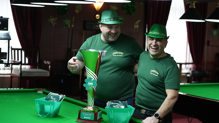 Das einzige Snookerturnier der Welt, bei dem die Kugeln die Farbe wechseln